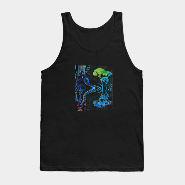 Unique design, Nature lover, Environmentalist, self development Tank Top by Autogenic Reform